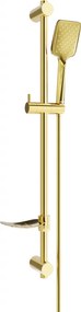 Mexen DF62 gouden schuifbare doucheset - 785624582-50