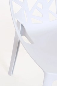 Set 4 Hissar Polypropyleen Stoelen