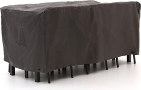Tuinmeubelhoes geschikt voor Barset | Kees Smit  | Kunststof | Grijs - Antraciet | 230x125cm | Kees Smit Tuinmeubelen