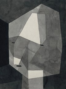 Kunstdruk The Rough Cut Head - Paul Klee, (30 x 40 cm)