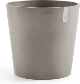 Ecopots bloempot Amsterdam 60 - Rond - Taupe - Diameter 59 x H55,5 cm
