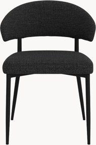 Gestoffeerde stoelen Edina, 2 stuks