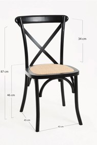 Altea stoel Hout