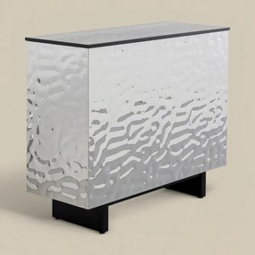 Chroom Design Thuisbar - 120x48x105cm.