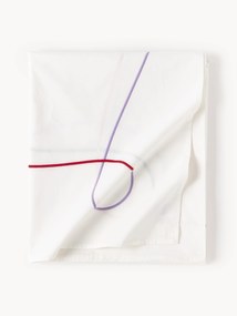 Tafelkleed Sue met abstracte borduurwerk