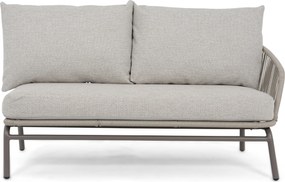 Hoek loungeset 6 personen Rope Taupe  Coco Livo