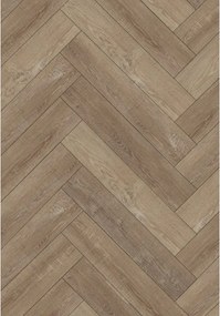 Mexen Windsor vinyl panelen visgraat 570 x 95 mm LVT Dryback 2,5 mm, PVC onderlaag, 4 V-groef, Eiken - F1467-0570-095-255-4V1-01