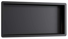 Brauer Black Edition douche inbouwnis 30x60cm zwart mat