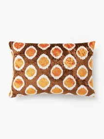 Viscose kussenhoes Eddie met ingeweven jacquardpatroon