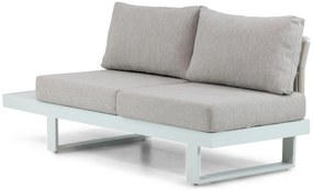 Hoek loungeset 6 personen Aluminium Wit  Lifestyle Garden Furniture Lorenzo