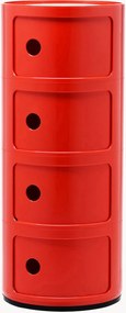Design container Componibili, 4 modules, H 77 cm
