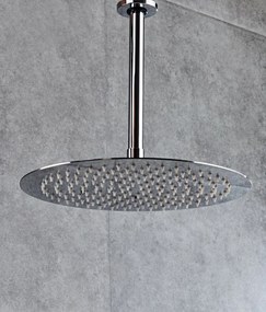 Saniclear Talpa inbouwregendouche 30cm met vierkante massagejets en plafondarm chroom