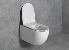 Bruckner Fulda hangend toilet randloos Turboflush 36x52cm wit