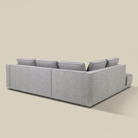 Hoekbank Grijs Boucle Hoek Links