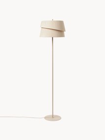 Vloerlamp Nyla met asymmetrische lampenkap