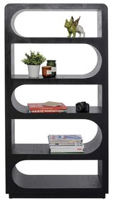 Kare Design Forma Organische Kast Zwart Japandi - 90x38x180cm.