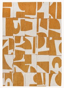 Wasbaar jacquard in- & outdoor vloerkleed Papercut