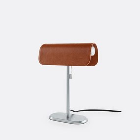 Bureaulamp van verchroomd ijzer, Vilmo