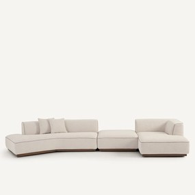 Open hoekbank XL bouclette, JACOPO