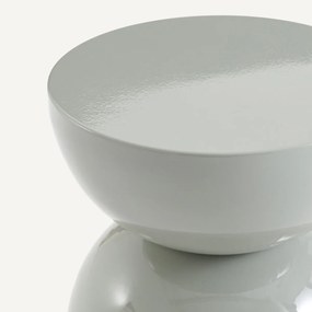 Bijzettafel in metaal, Rouva