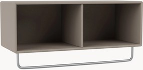 Wandrek Coat van hout met kledingstang