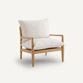 Fauteuil in katoen/linnen, Dilma