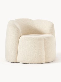 Bouclé loungefauteuil Fleur