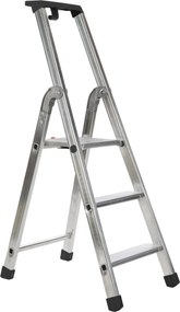 Escalo quadra aluminium - Industriële aluminium trapladder - 3 treden