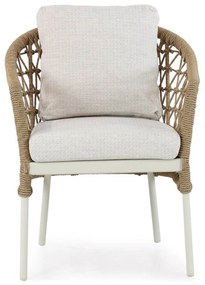 Tuinset 10 personen 400 cm Aluminium/wicker Taupe Coco Bali/Brighton