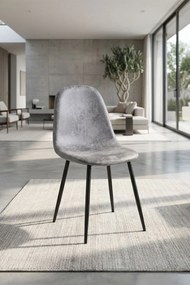 Zwarte Teok Vintage Kunstlederen Stoel