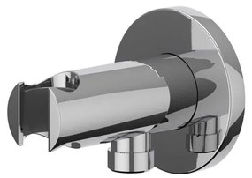 IVY Wandhouder - geïntegreerde wateruitlaat - 1/2 - Chroom 6900201