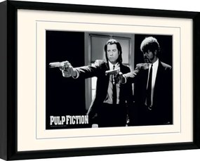 Ingelijste poster Pulp Fiction - Guns