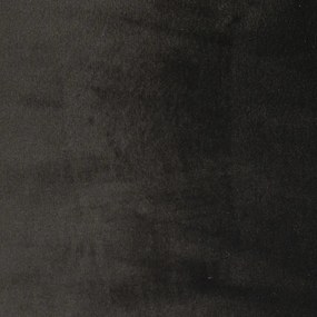 Velours lampenkap zwart 50/50/25 met gouden binnenkant