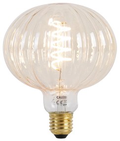 Hanglamp goud 3-lichts incl. LED amber dimbaar - Cava Luxe Modern Minimalistisch Binnenverlichting Lamp