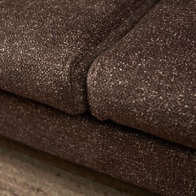 Moderne 3-zits Bank Bruine Stof