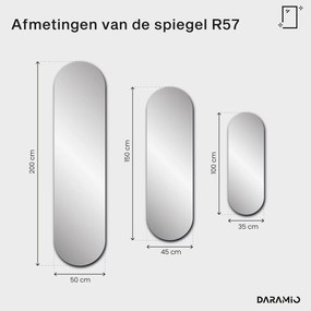 Blauwe spiegel – Pure Collection R57