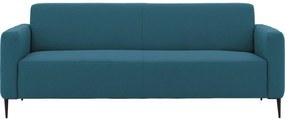 Goossens  Key West blauw, stof, 3-zits, modern design