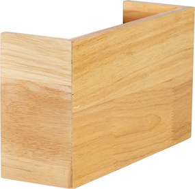 Smart wandlamp eiken hout 24 cm incl. Wifi G9 - Otan