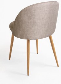 Pak 4 Vint Stoffen Stoelen