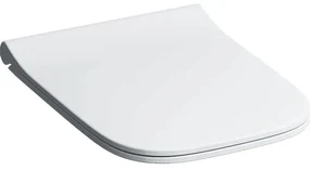 Geberit Smyle Square closetzitting met deksel met softclose sandwichvorm topfix wit 500240011 500.240.01.1