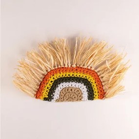 Decoratief Wandtapijt Zulu Kids Regenboog - Sklum