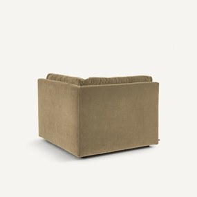 Modulaire 90° hoek in fluweel, GIULIANO