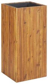 vidaXL Plantenbak verhoogd 43,5x43,5x90 cm massief acaciahout