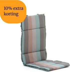 + 10% kassakorting | Dunne tuinkussen | Grijs-Antraciet | Katoen/Polyester | Madison | 125x50cm | Kees Smit Tuinmeubelen