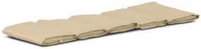 Stoff Hinata Standenkussen Polyester Taupe