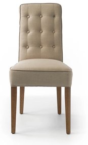 Rivièra Maison - Cape Breton Dining Chair, linen, flax - Kleur: beige