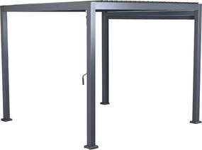 Garden Impressions Pergola Ysa tuinpaviljoen 300x300 cm - donker grijs