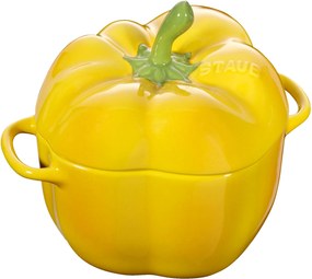 Staub Ceramique Cocotte 11 cm / 450 ml, (geen vorm), Geel - Ceramique - Staub