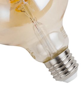 Smart E27 dimbare LED lamp G95 amber 4.9W 320 lm 2500K