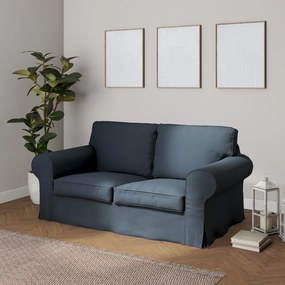 Dekoria IKEA hoes voor Ektorp 2-zits slaapbank - NIEUW model, donkerblauw